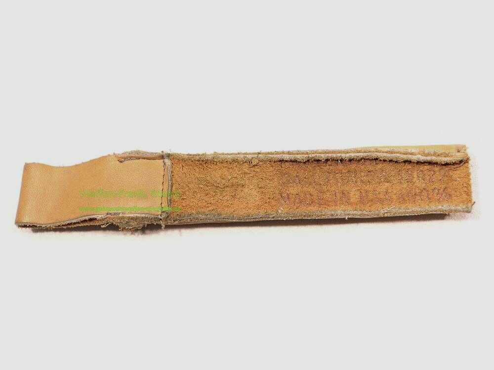Protector leather case for cleaning rod guidance