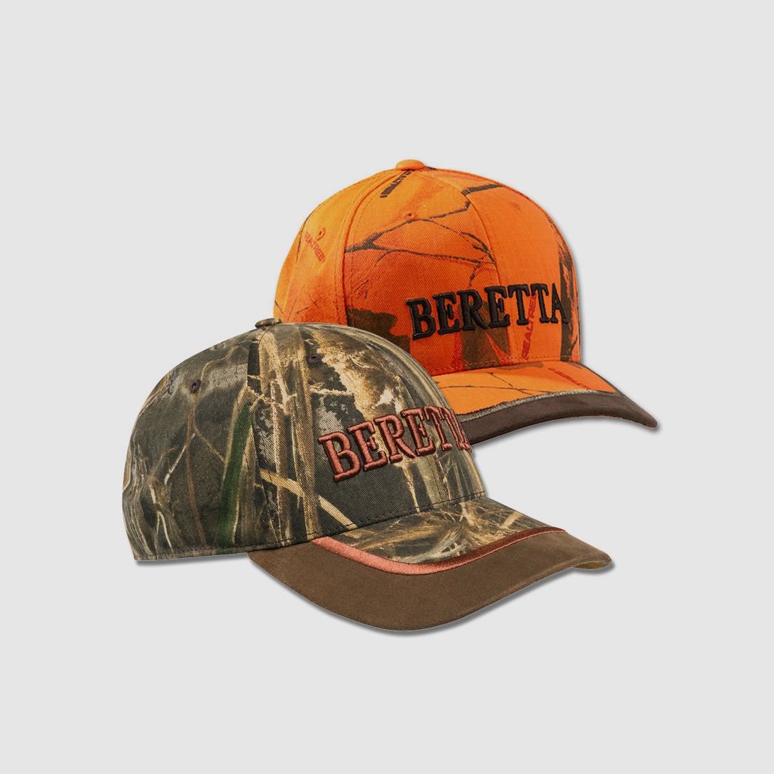 Beretta Jagdkappe – Schirmkappe in Orange Camo / Max-7 Camo