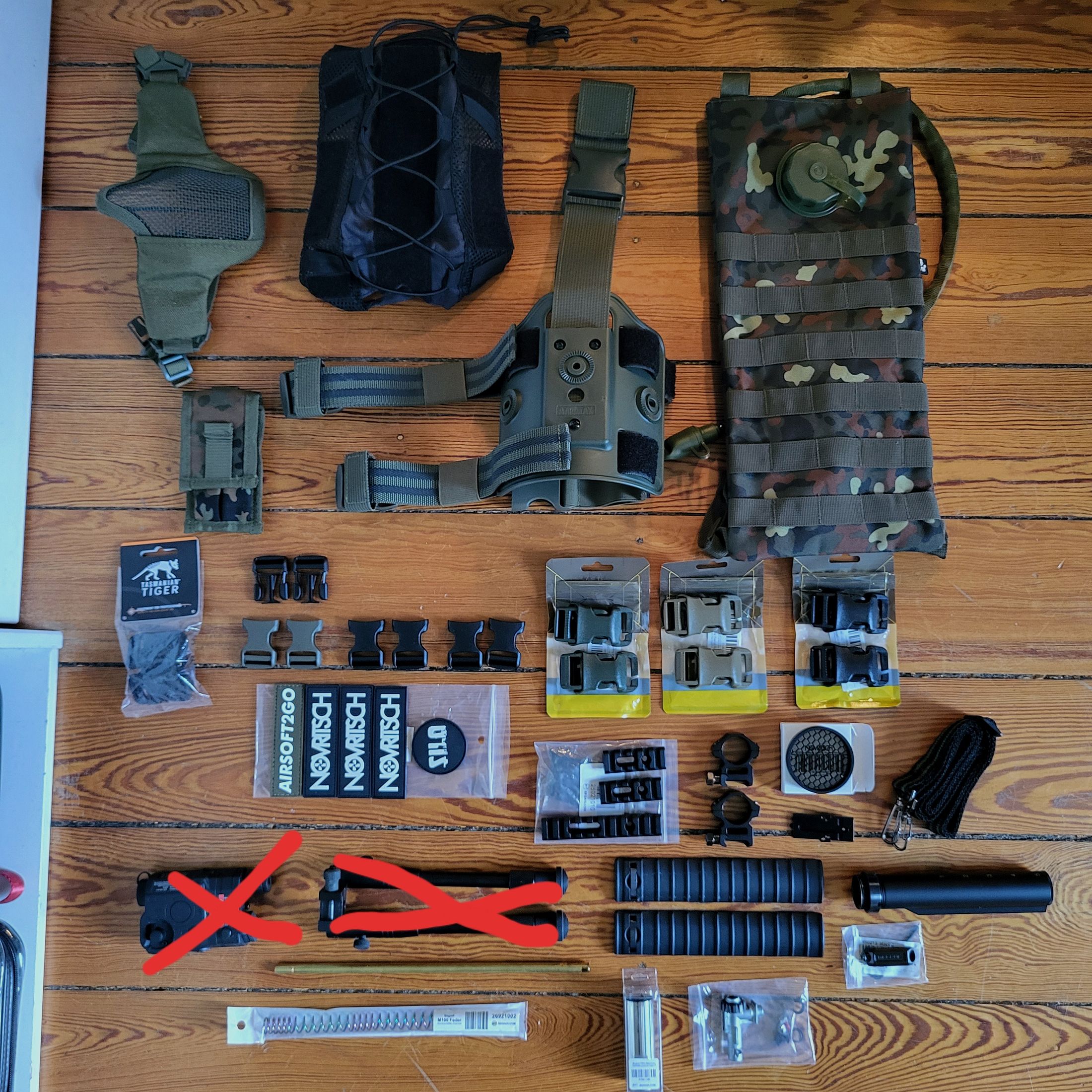 Airsoft ausstattung (Hop Up, Laser, Holster uvm...)