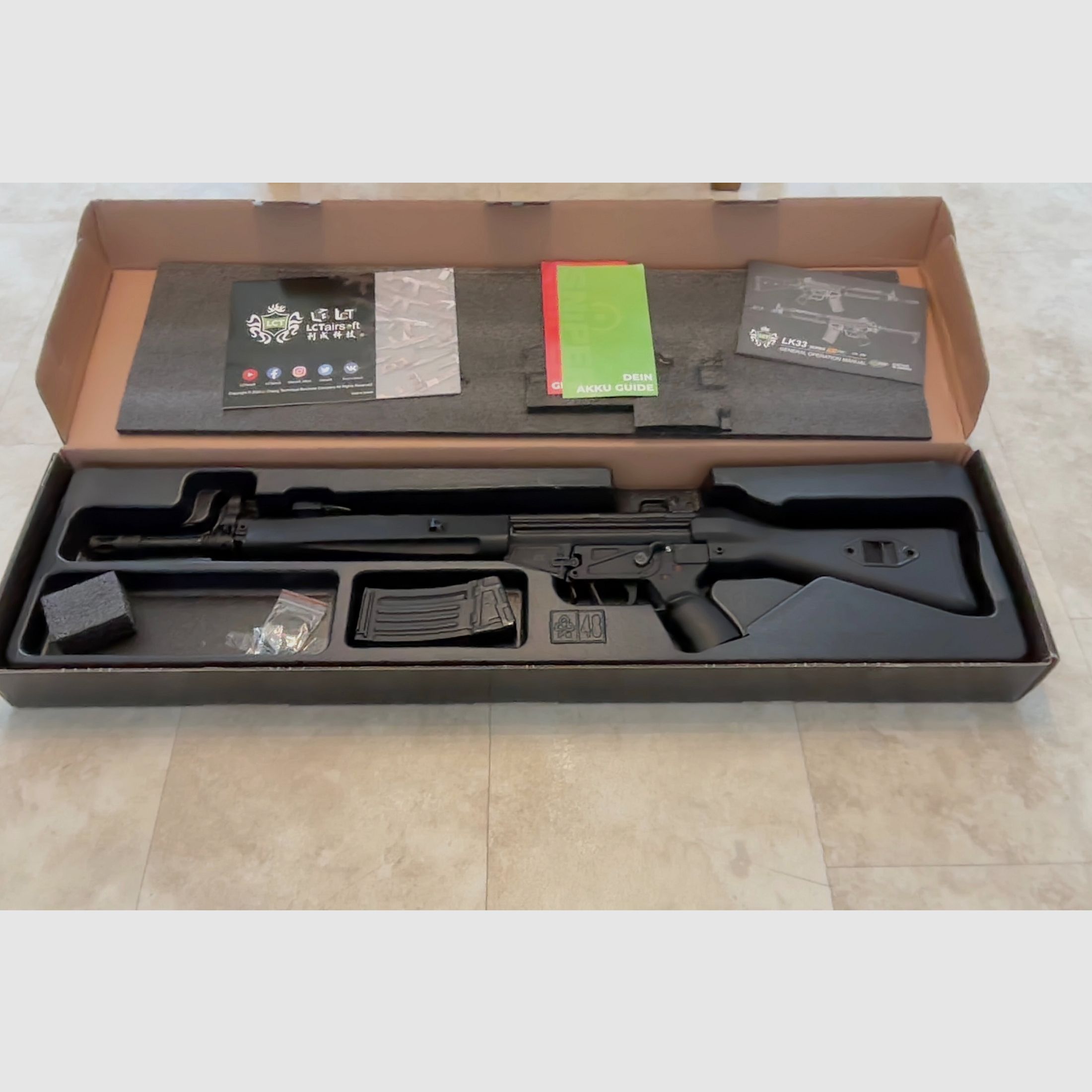 LCT LK-33 A2 airsoft rifle