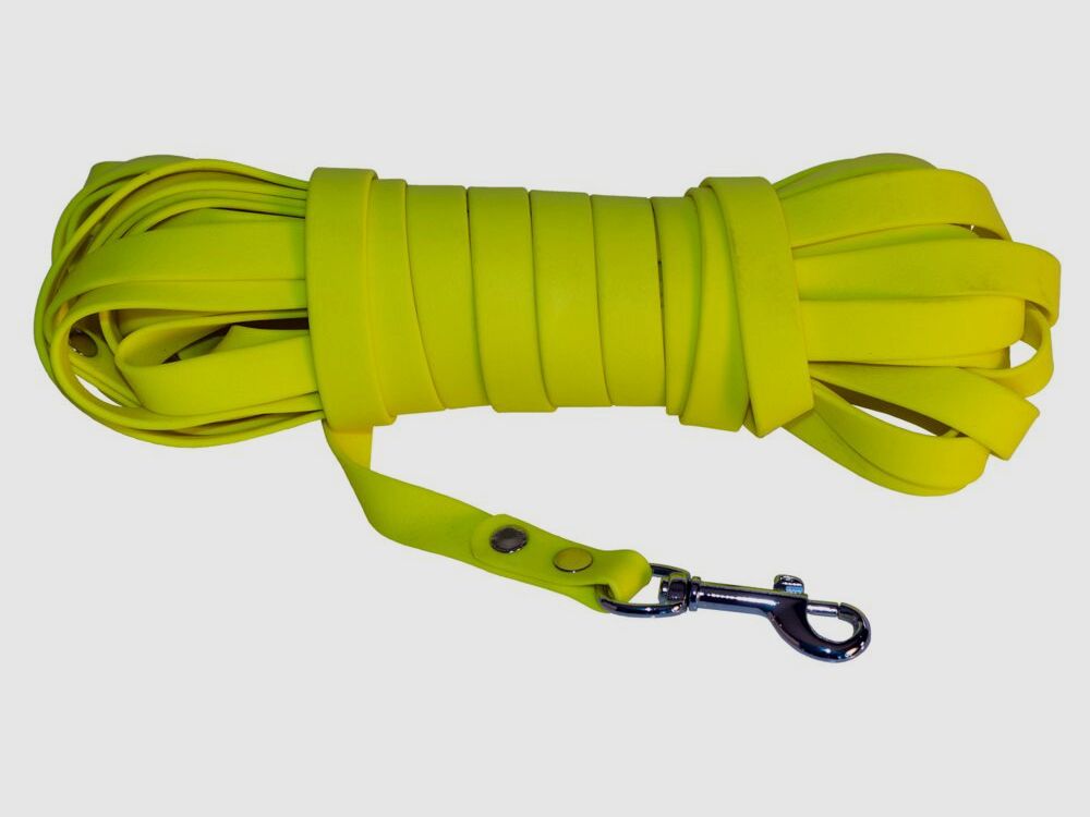 Schweißleine flach – gelb