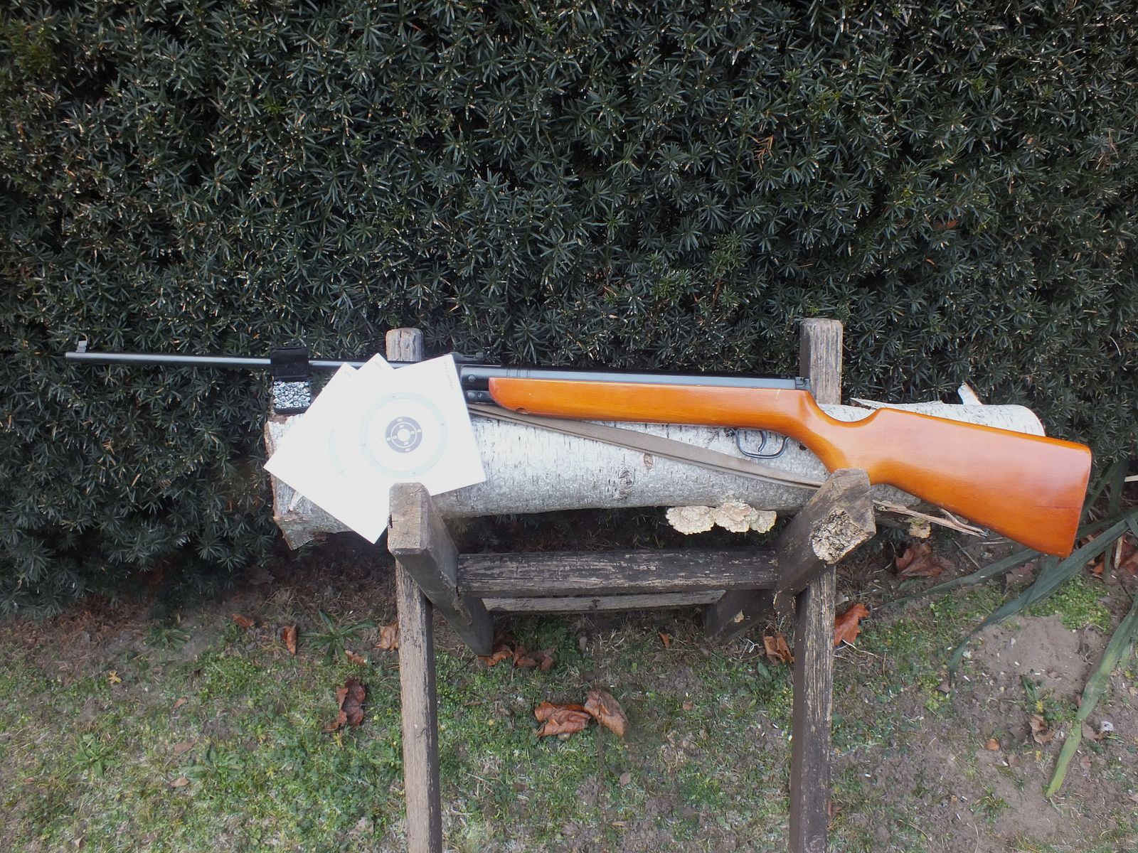 Luftdruckgewehr Haenel 303-6 mit Gurt!