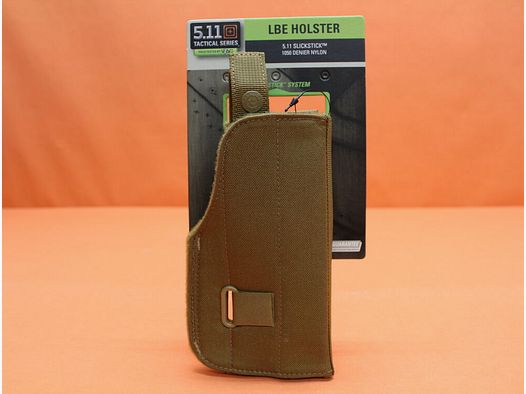 5.11 5.11 LBE Holster (58780) 131 Flat Dark Earth Universalholster für Rechtshänder.