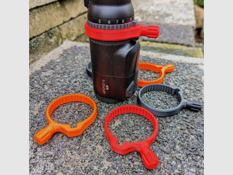 Pour Swarovski dS : levier de réglage rapide pour le réglage de l'agrandissement