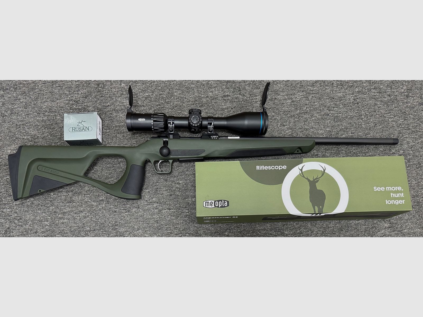 CZ 600 Plus .223 Rem. including Meohunter R5 3-15x50 - New weapon