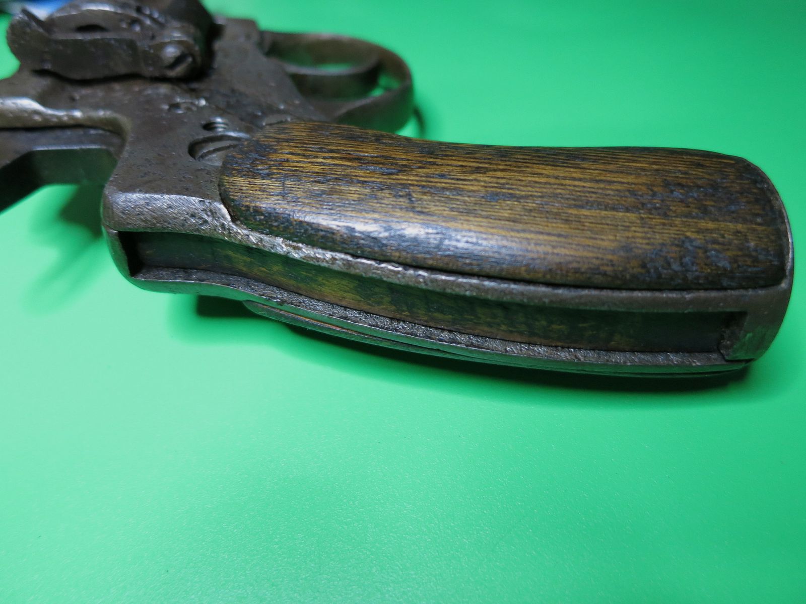 Revolver, Nagant M1895-Revolver, témoin absolu du temps, trouvé dans l'eau, 7,62 x 38 mm R #81