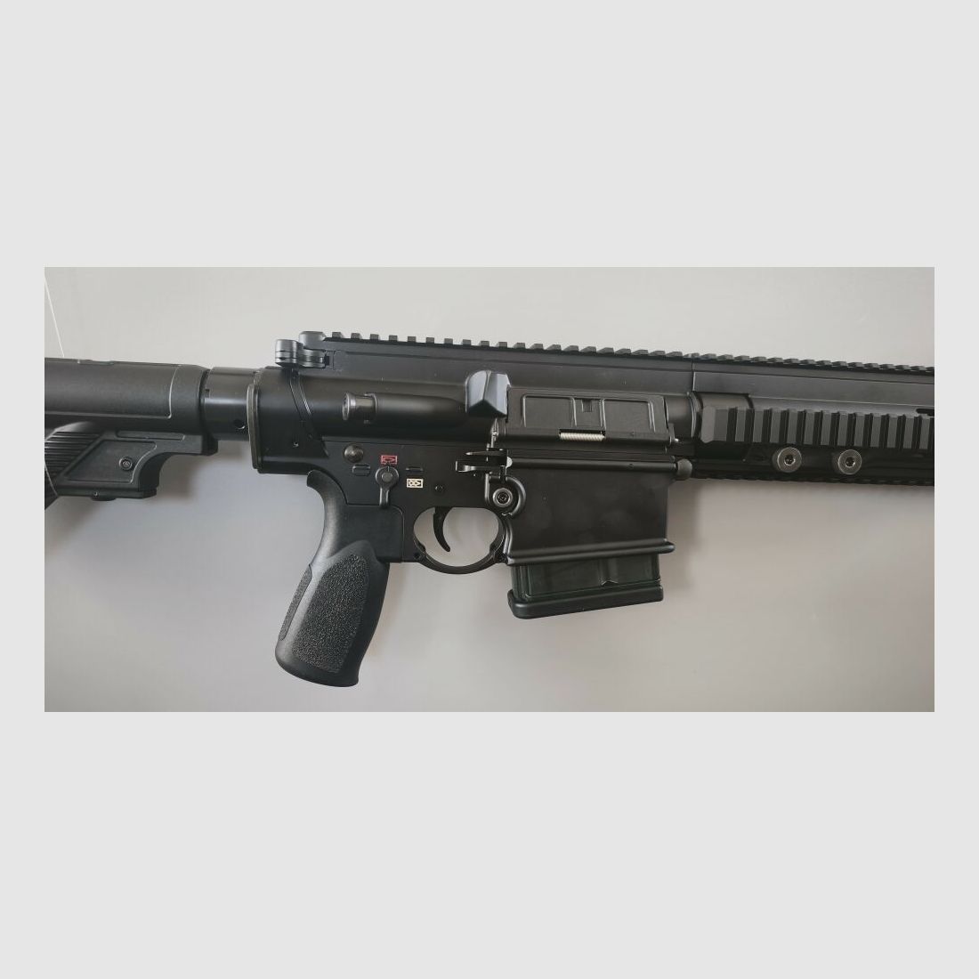 Heckler & Koch MR308 16,5" Quadrail Osłona ręczna czarna z Slimline Schulte .308Win, zdjęcie 6 z 16