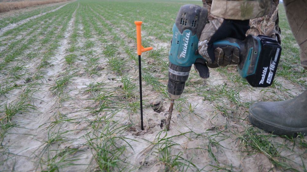 Schnell Lockbild aufbauen im Winter und Dunkelheit