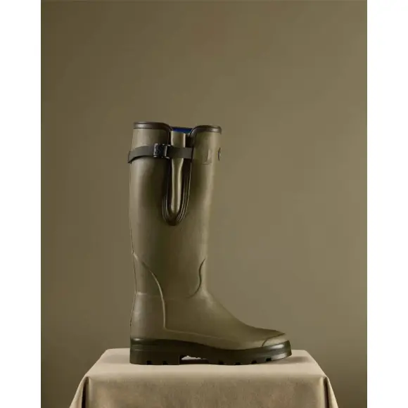 Bottes Vierzonord Le Chameau mit Neoprenfutter Grün Vierzon, Bild 11 von 12