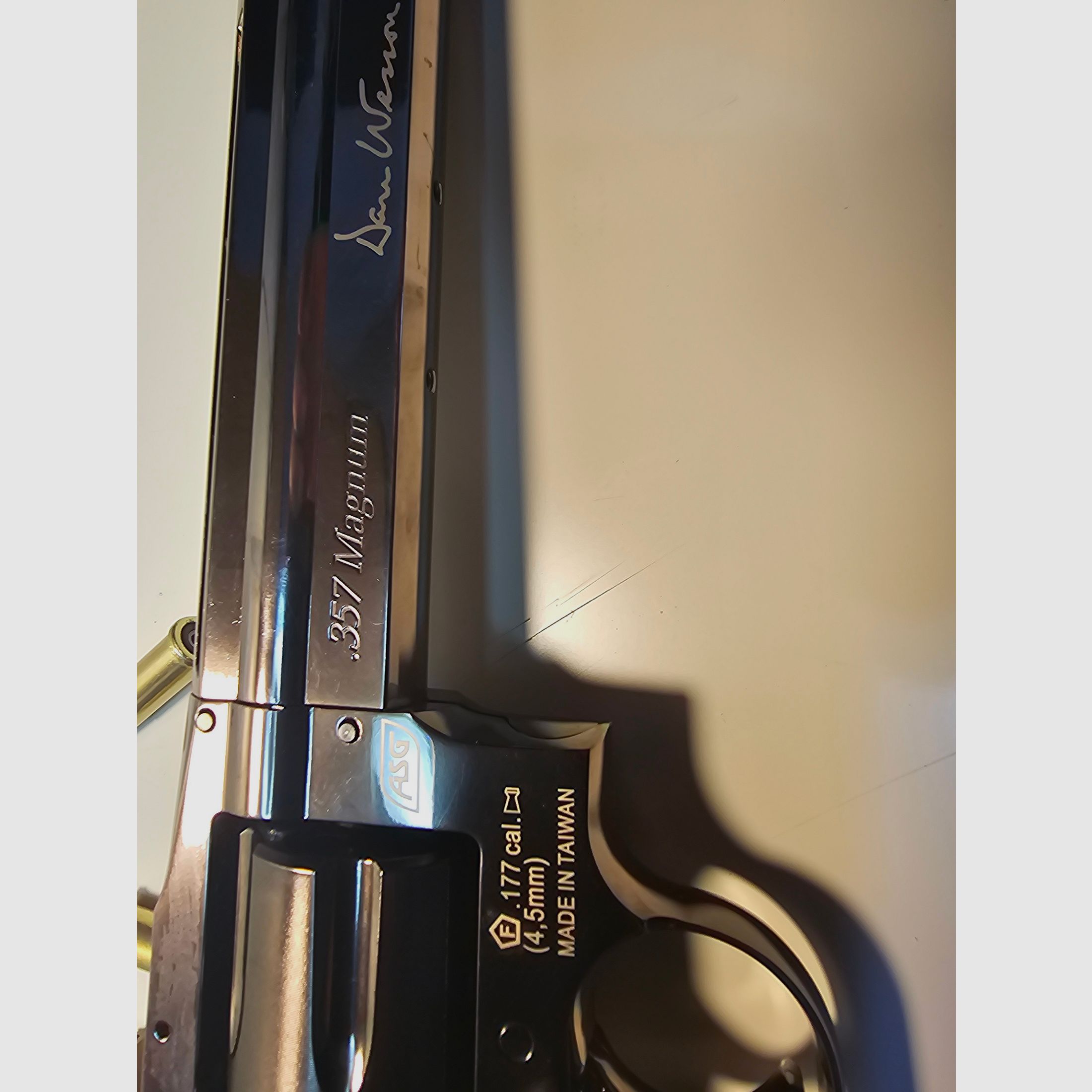 CO2 Revolver ASG Dan Wesson 6" .357 Magnum