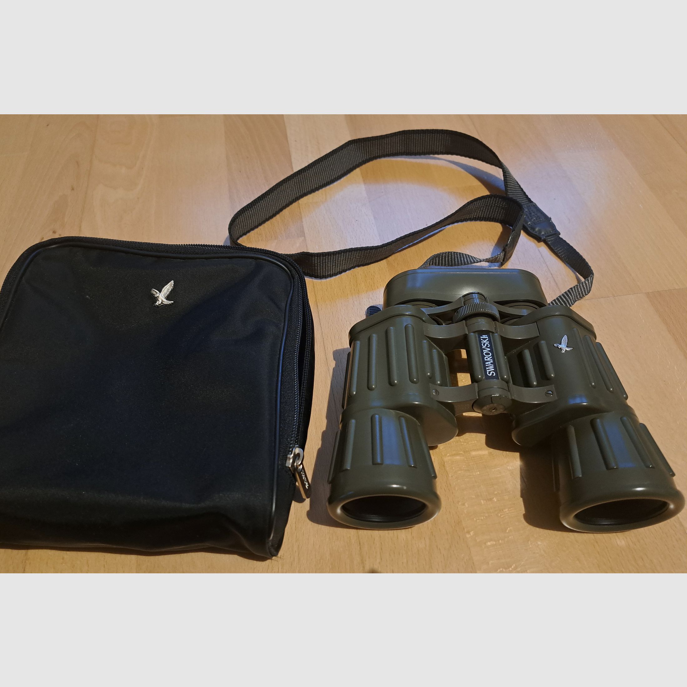 Swarovski Habicht 7x42 Fernglas Grün Top Zustand