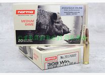 Norma Vulkan .308 Win. 180gr. 11.7g 20 pieces quantity discounts