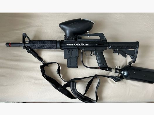 lot paintball bt omega electro + spyder MR1