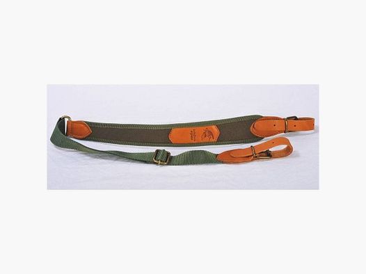 Gewehrriemen Cordura und Leder mit Beccaccia-Muster Buffetteria Spadoni