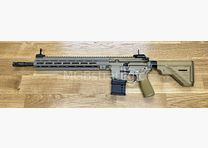 Heckler & Koch MR223 A3 Slim-Line 16,5" canna - fucile semiautomatico .223Rem lungo manico M-LOK - colore sabbia - approvato per sport! - simile a Bundeswehr G95A1 G95KA1 G95K H&K 416
