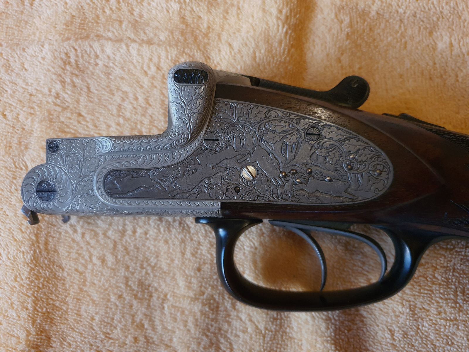 Masterpiece over-and-under shotgun Franz Kettner Suhl with Holland & Holland side locks Unique!