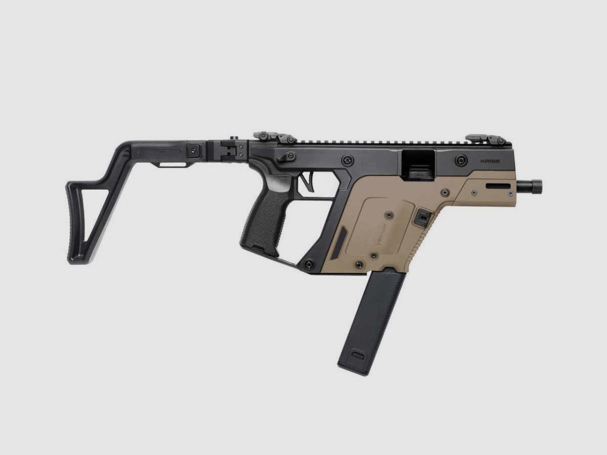 KRISS Vector SBR GEN3 5 5 Duo Tone - B KRISS VECTOR SBR GEN3 5 5 FXD STOCK 1CHG 10CPS CAL9X19 DUO TONE KRISS KRISS, Bild 1 von 2