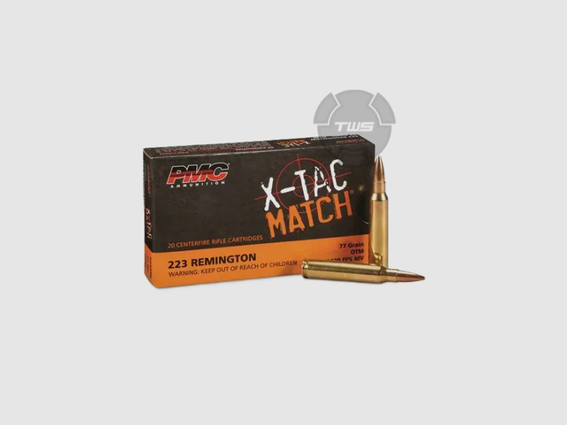 PMC .223 Rem. 77gr X-TAC 20 pièces