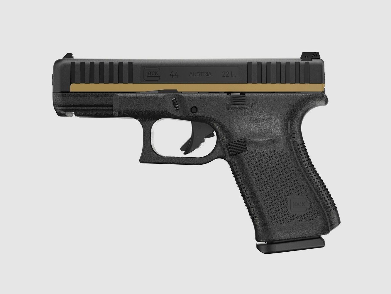 Pistolet Glock G44 Édition Spéciale Golden Line .22 lfb.