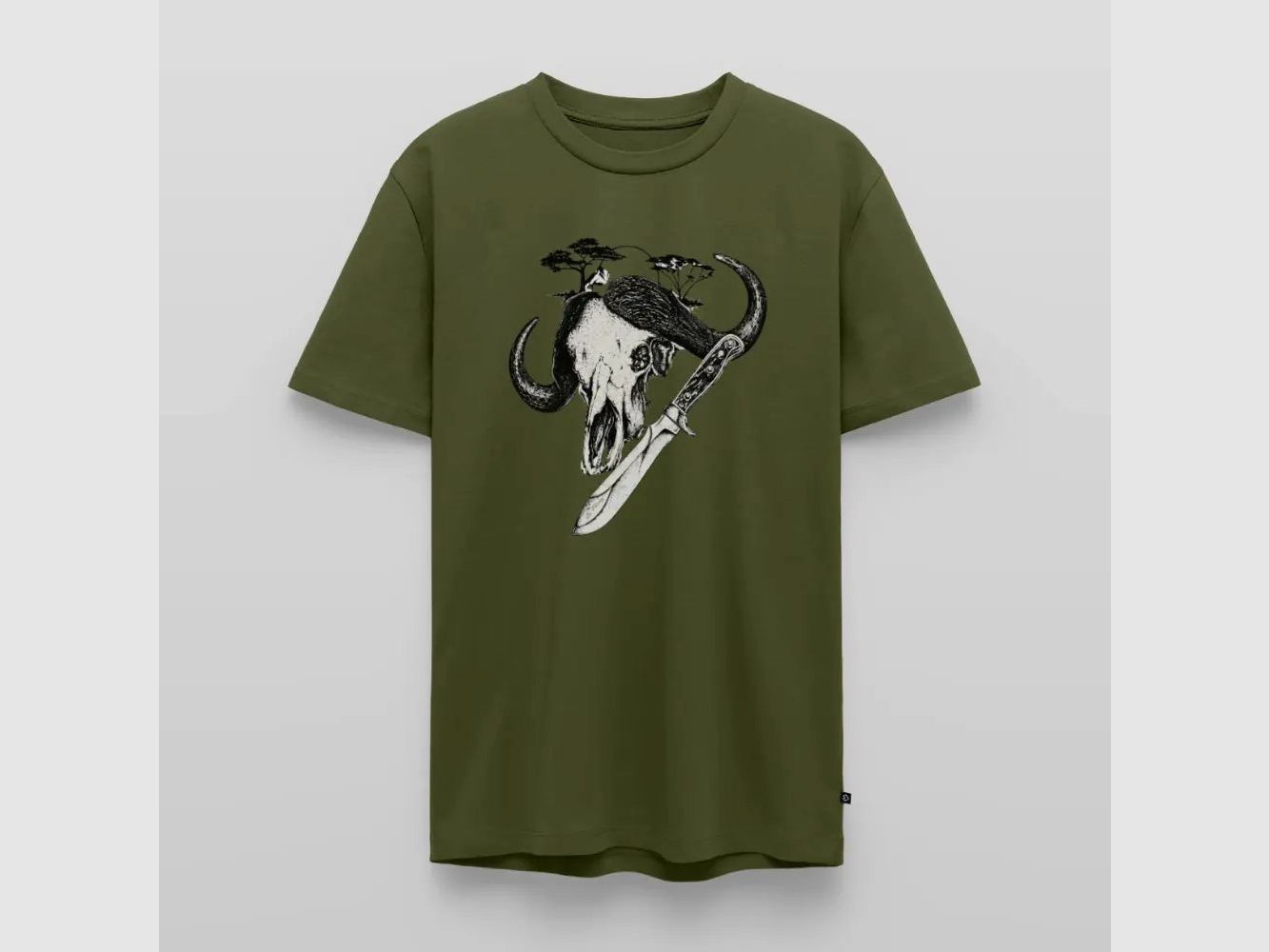 PUMA Men´s Premium T-Shirt „White Hunter – Big Game"