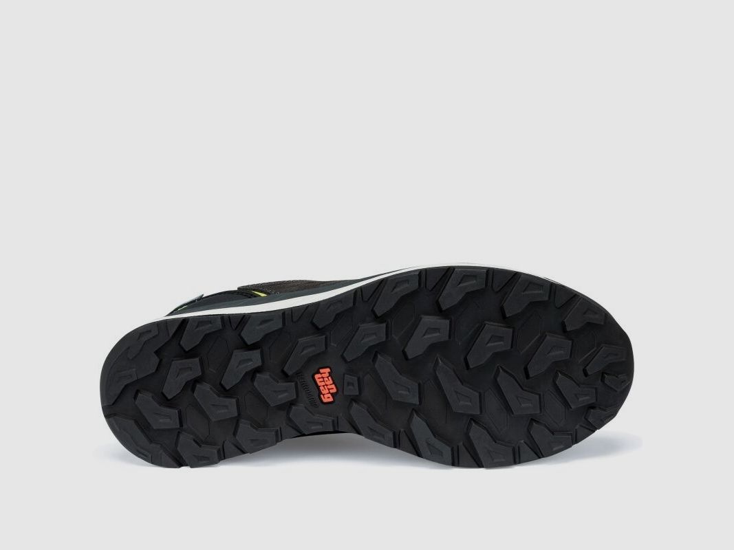 Han Wag Herrenschuh Blueridge Low ES Asphalt/Gelb