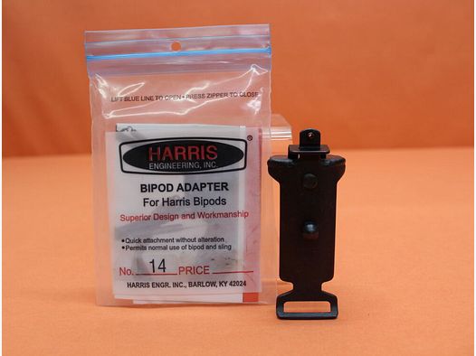 Harris Harris Adapter No.14: Ruger Mini-14/Ranch Rifle Adapter für Montage an der Gasabnahme