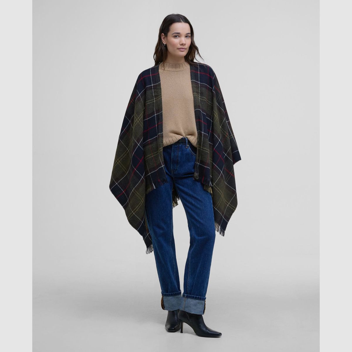 BARBOUR Schal Staffin Tartan Serape