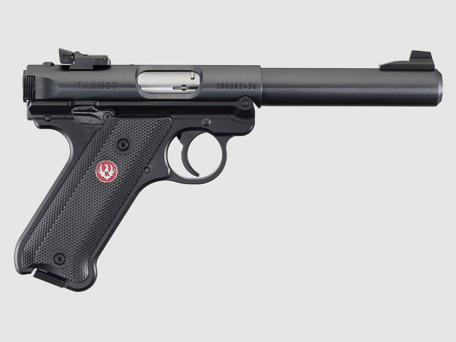 RUGER PISTOLE MARK IV TARGET .22 LR 5,5"/13,98CM BRÜNIERT