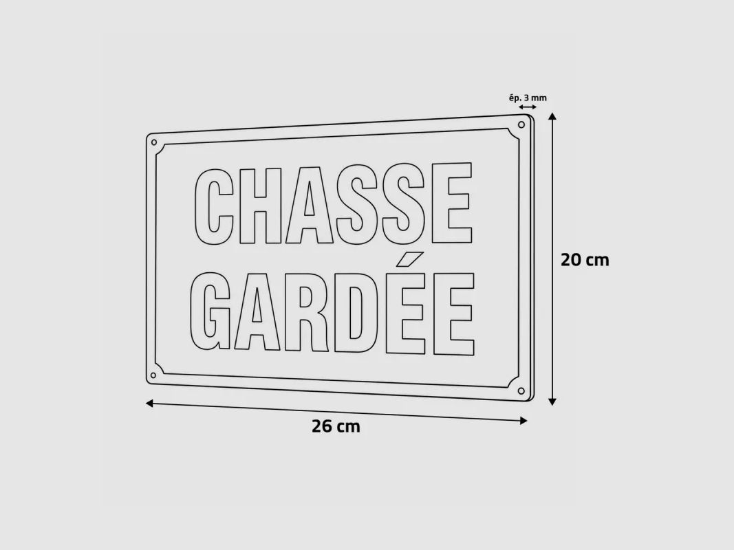 Pannelli Caccia Riservata Akilux 26 × 20 cm – confezione da 10, immagine 4 di 9