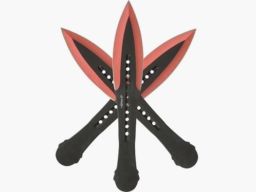 Wurfmesserset red tip 3-tlg.