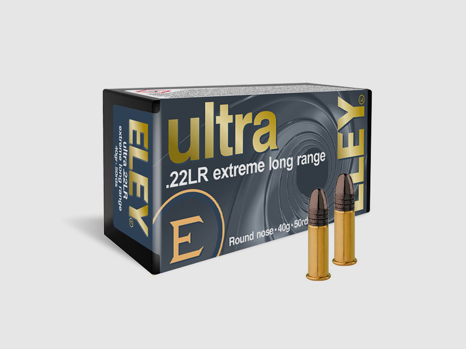 Eley Ultra Long Range .22 LR 40GR LRN 50 Patronen