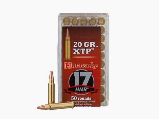 Hornady 17 HMR 20gr XTP Varmint