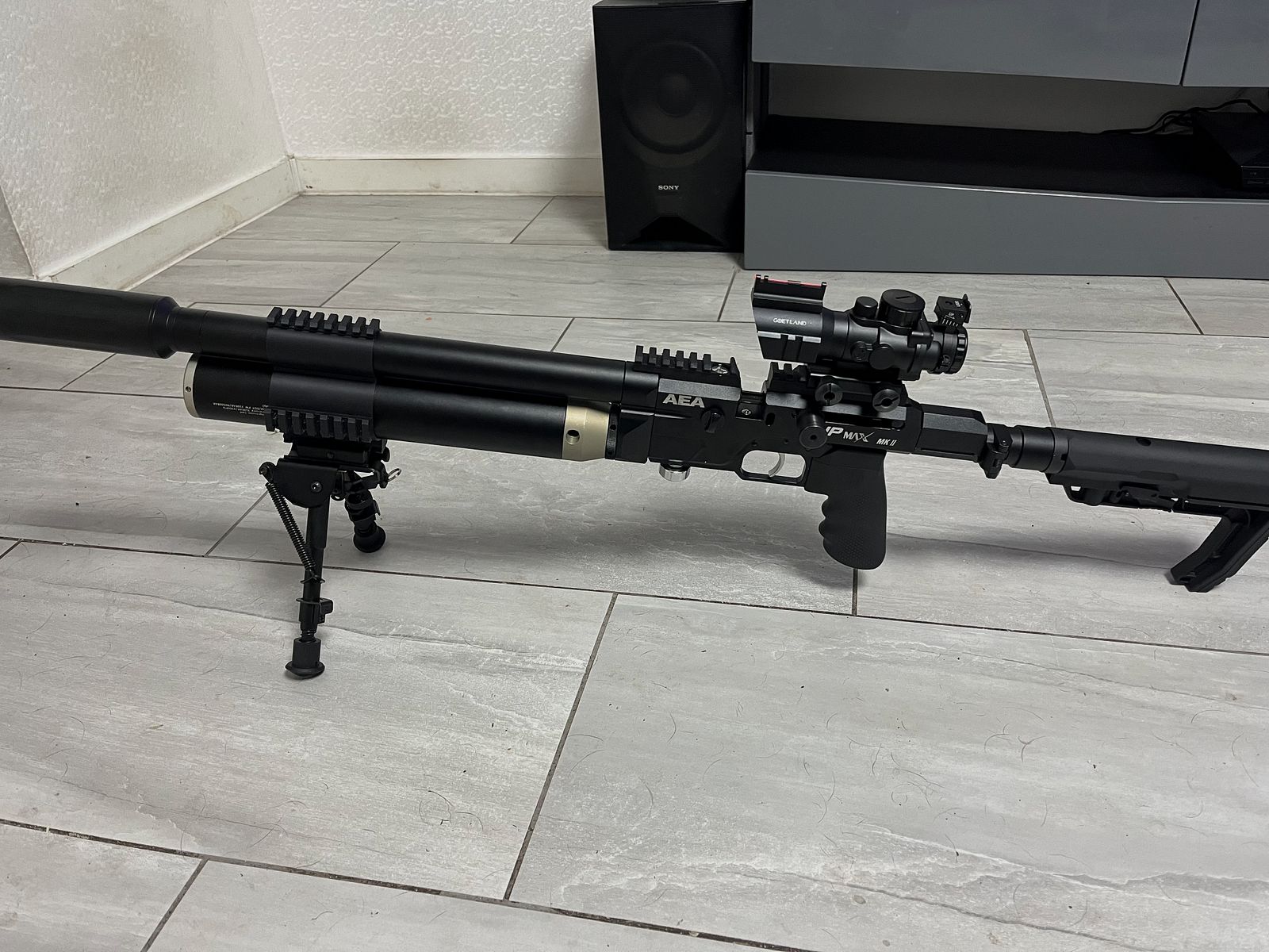 HP Max MK 2 mit viel Zubehör 