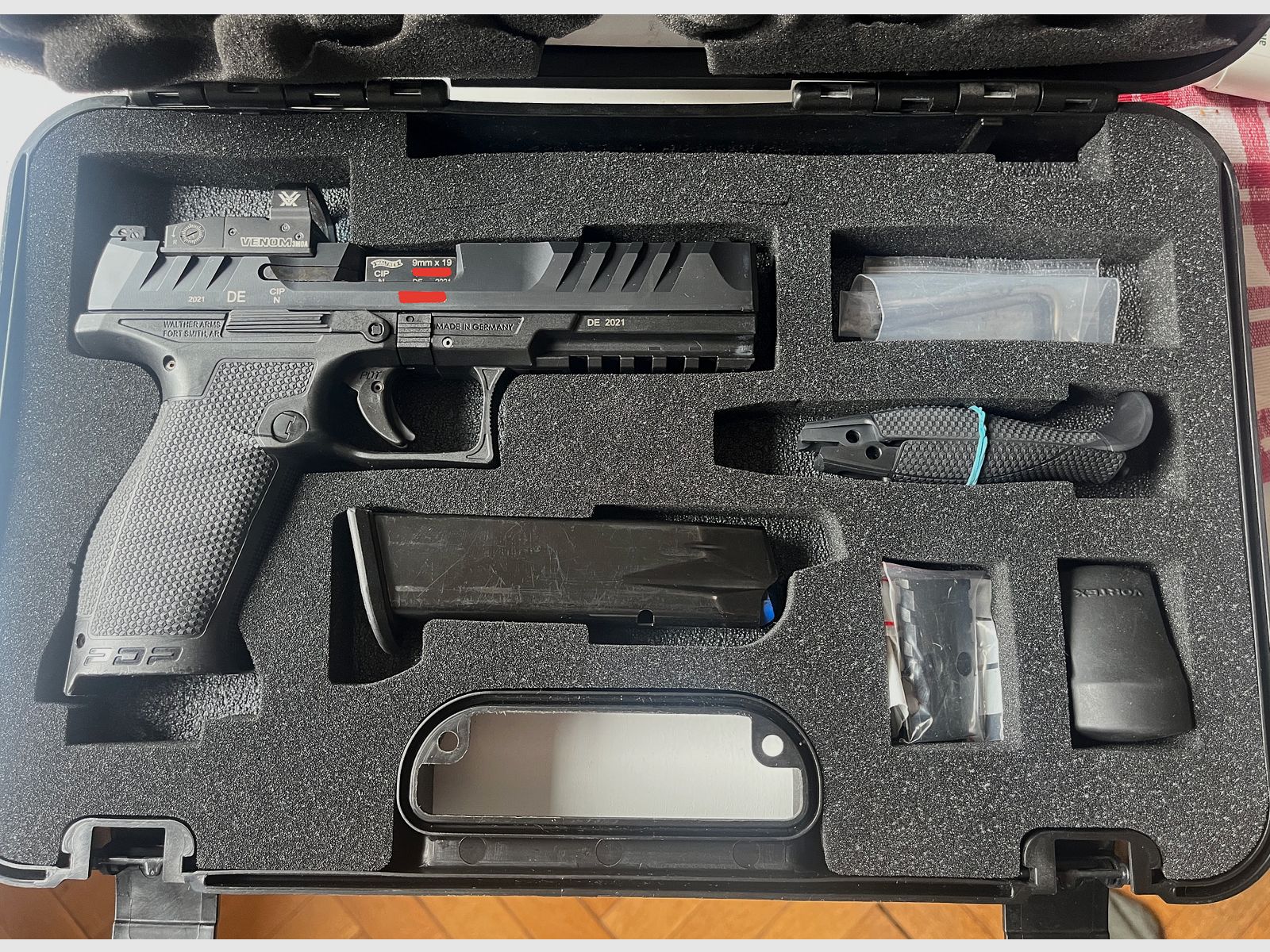 Walter PDP 5 Zoll, Vortex Venom, Holster AA1 Shooting