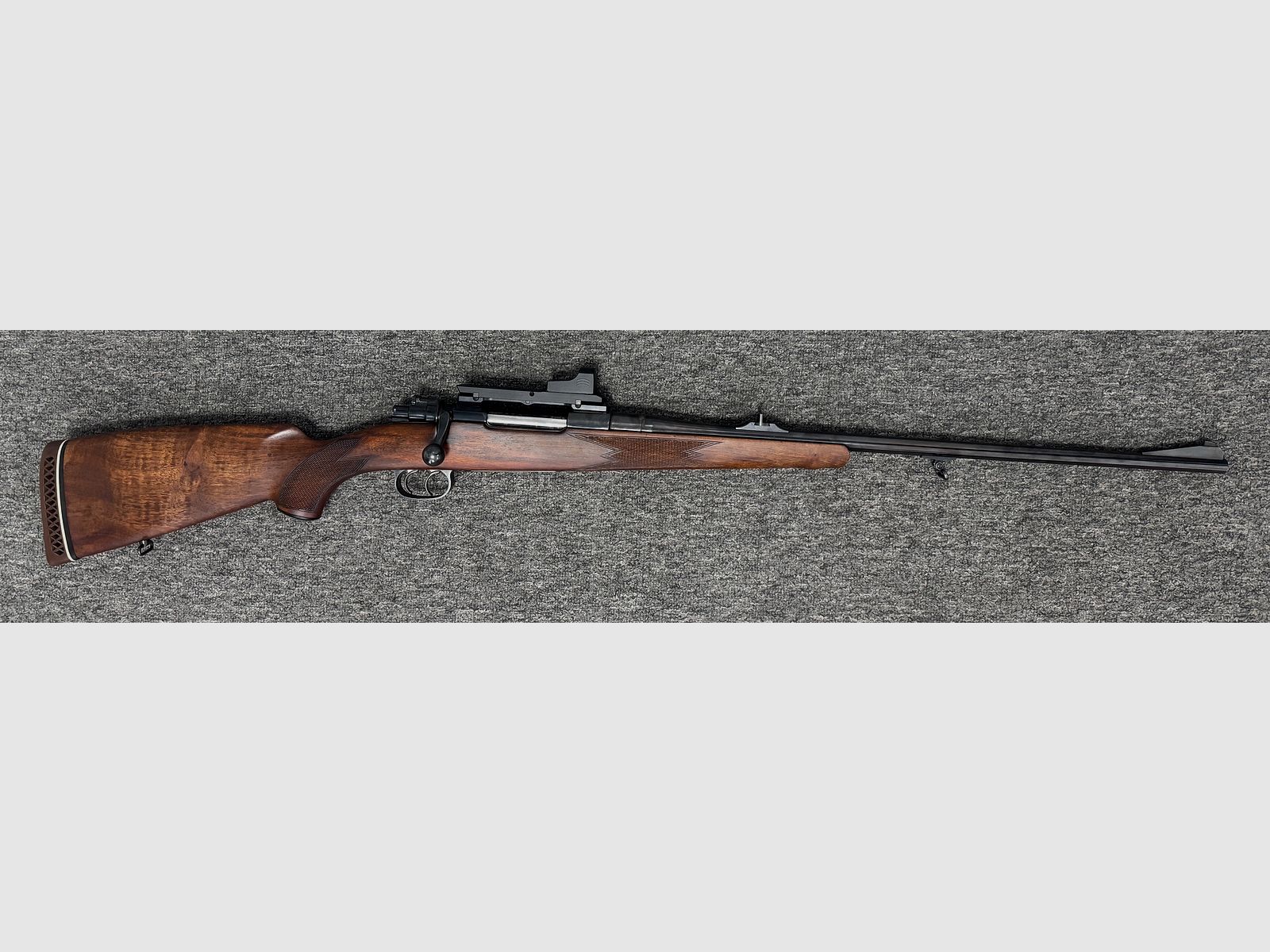 98 system 7x64 + Burris Fastfire2 na Dentler