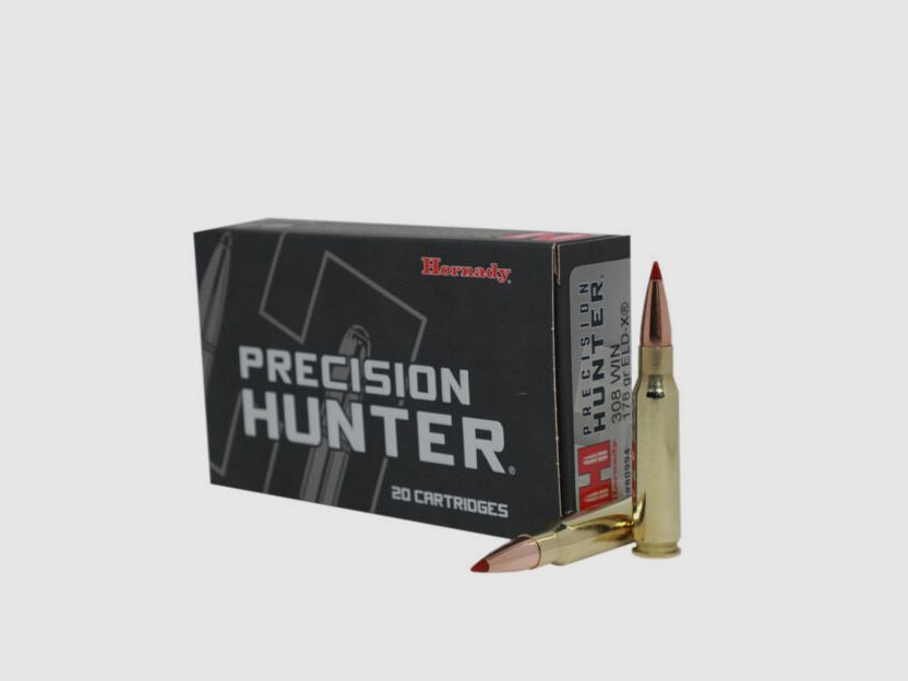 Hornady PreHun ELD-X 11,5g/178grs à20 .308 Win.