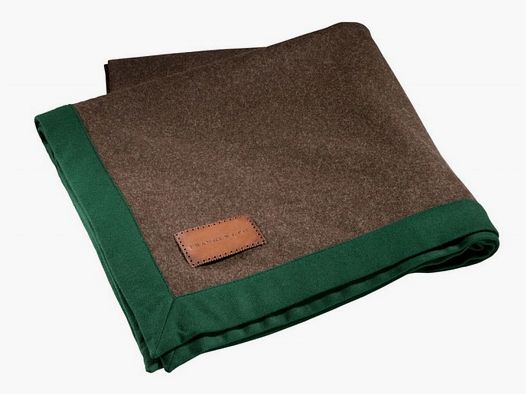 Couverture en Loden Marron