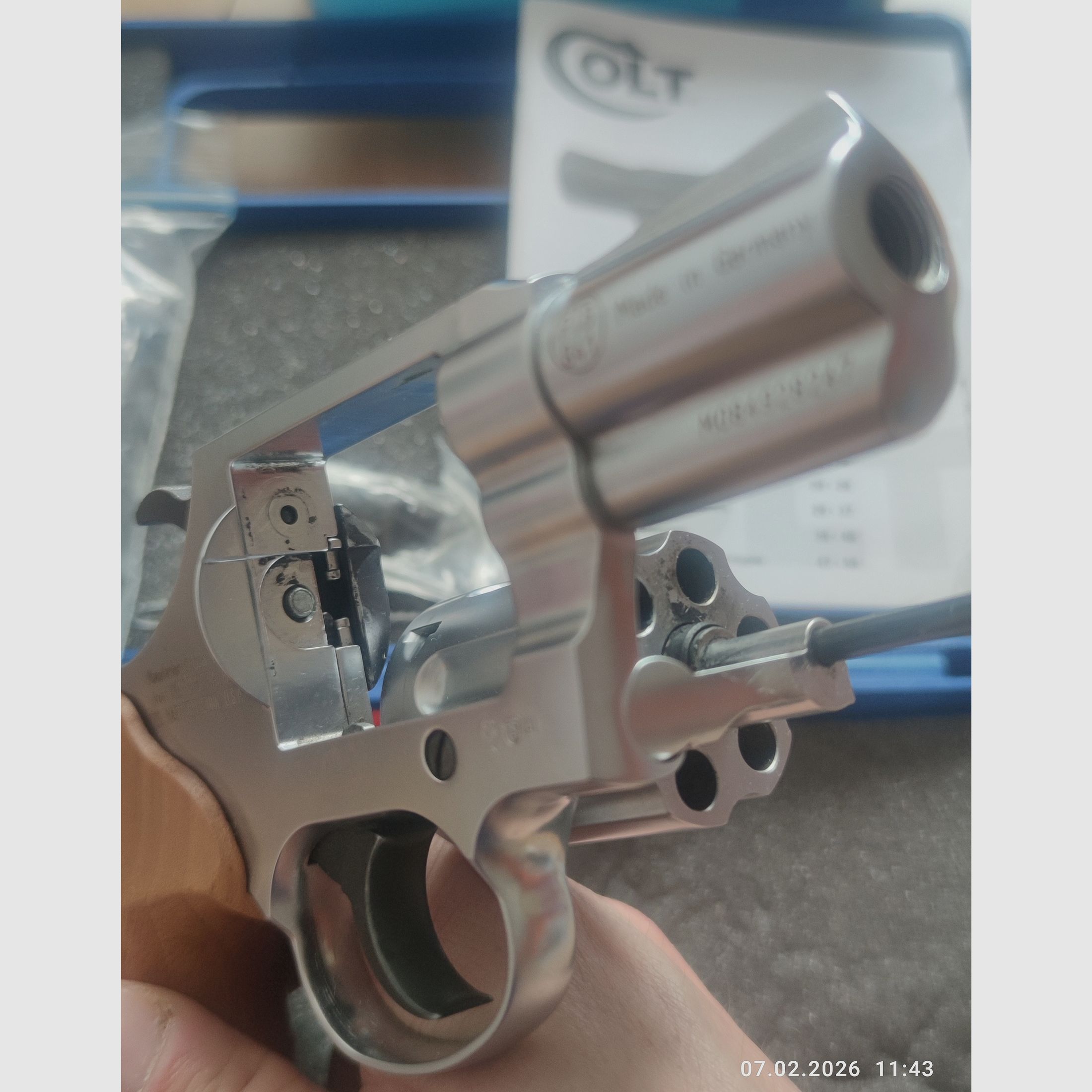 Colt Detective Special STAINLESS EDITION 9 mm RK
