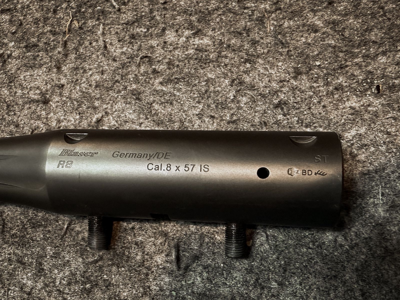 Blaser R8 interchangeable barrel 8X57IS fluted