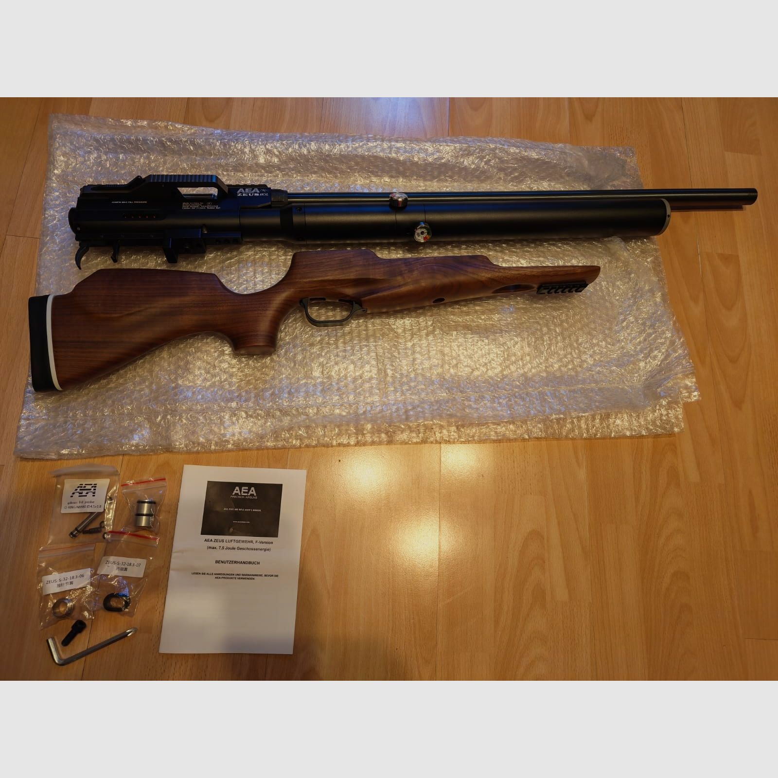 GoGun AEA Zeus F-Serie Luftgewehr / PCP Gewehr  | Kaliber .68 | Wie neu & nie benutzt!