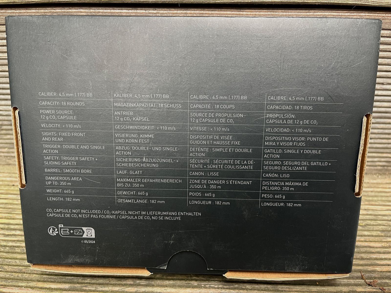 Walther PDP 4" Compact CO2 Air Pistol BB 4.5mm Like New Warranty