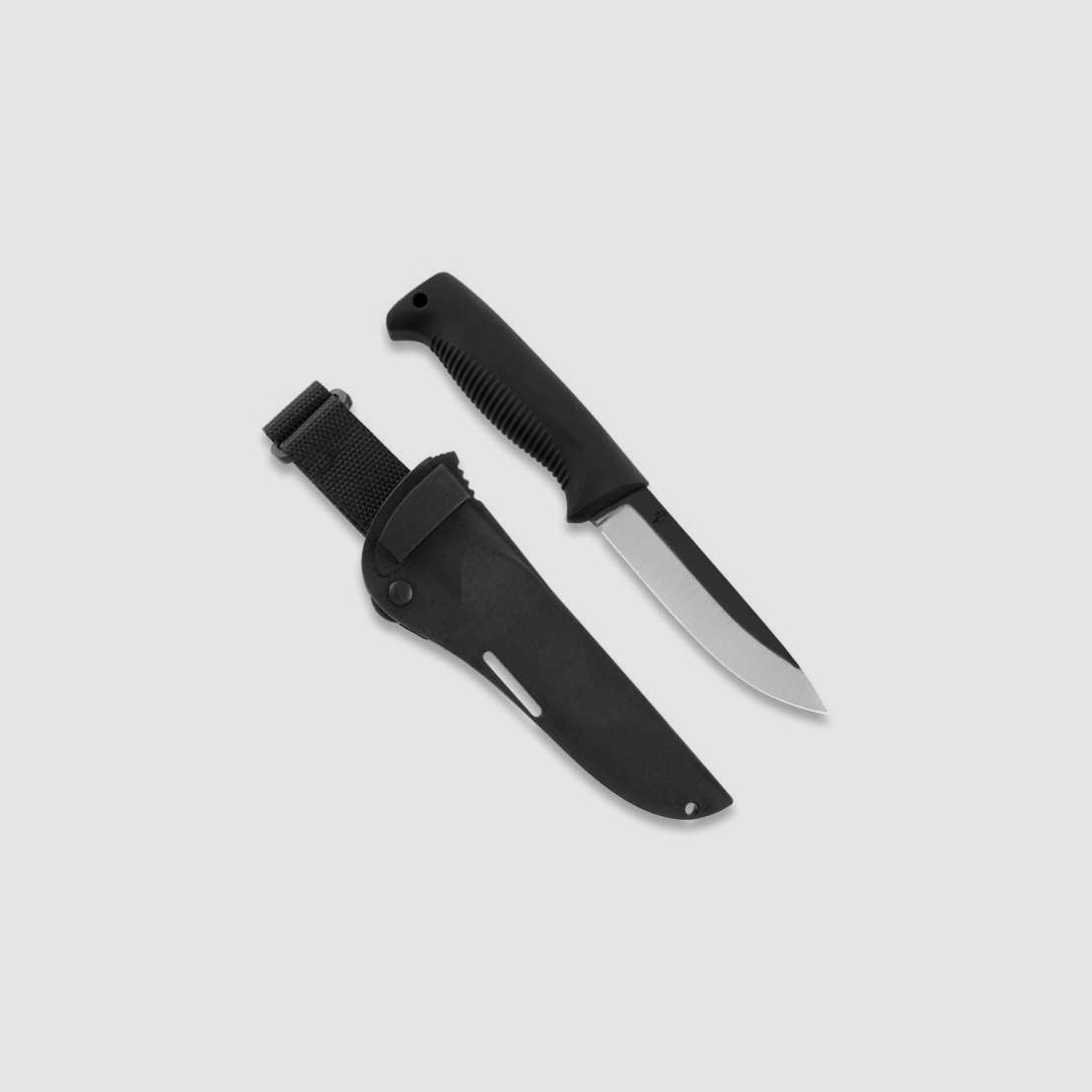 Peltonen Knives M07 Ranger Puukko Sissipuukko FJP146 unbeschichtet Kunststoffscheide schwarz