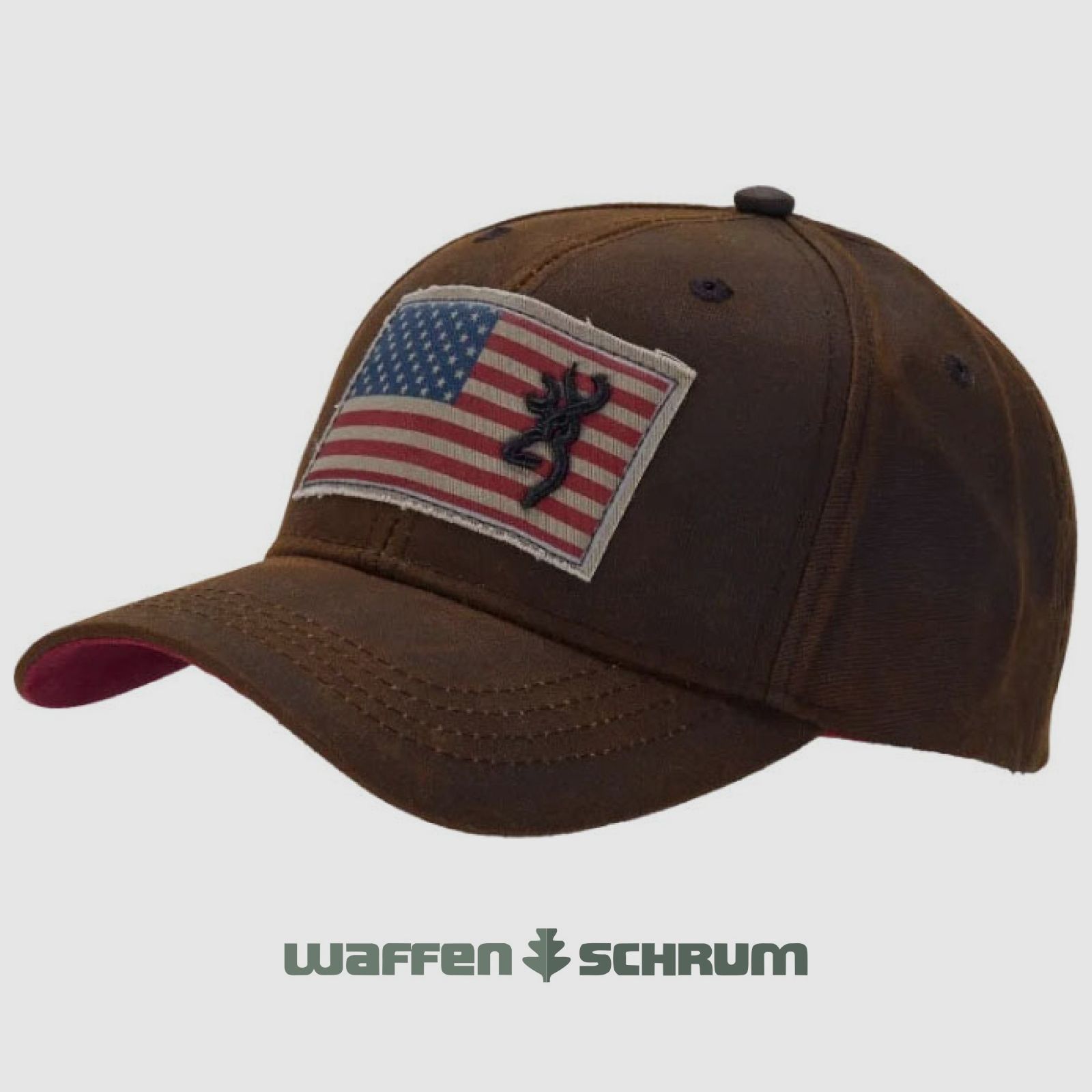 Browning Cap Liberty Wax Dark Brown