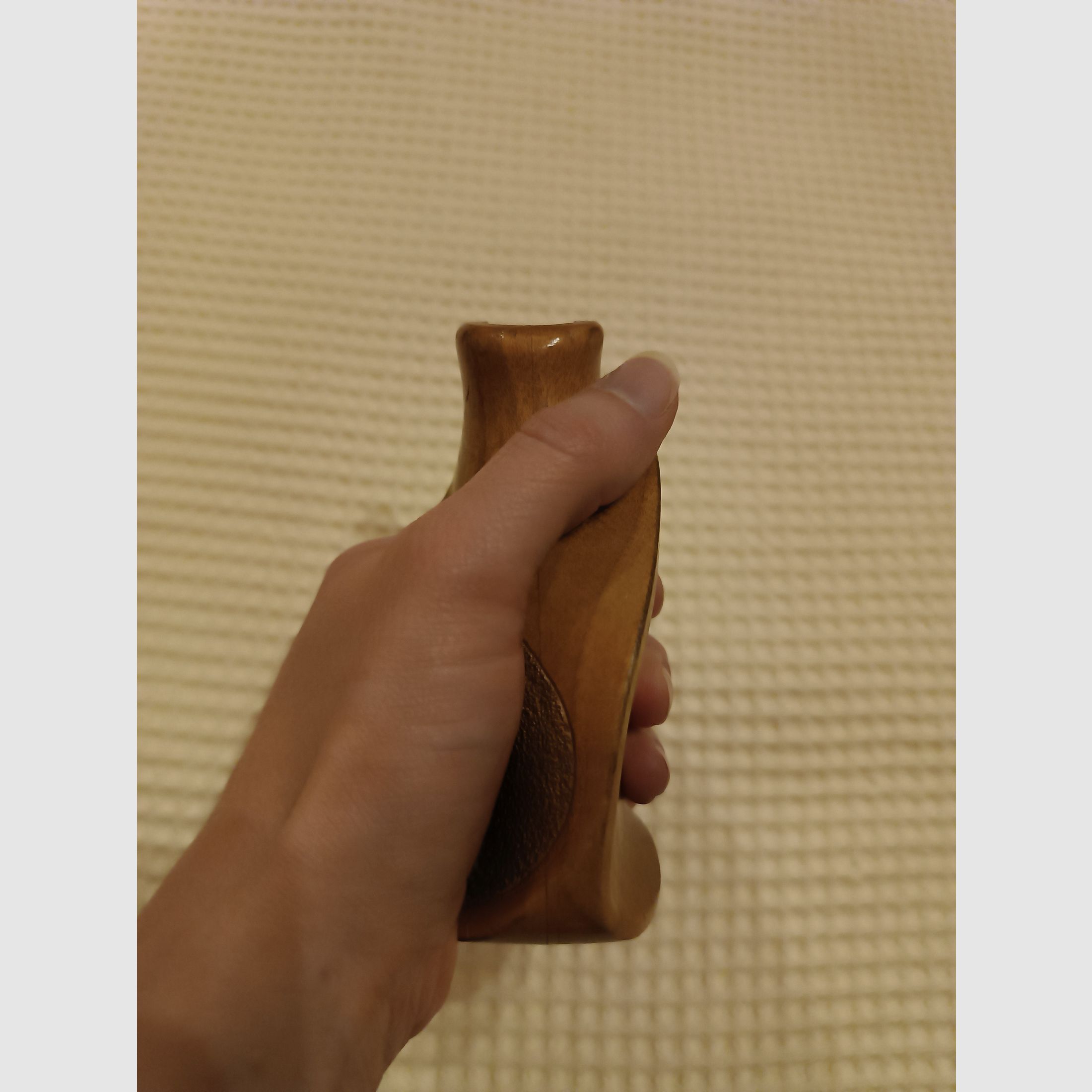Linkshändergriff Holz Revolver Smith&Wesson 686 round butt