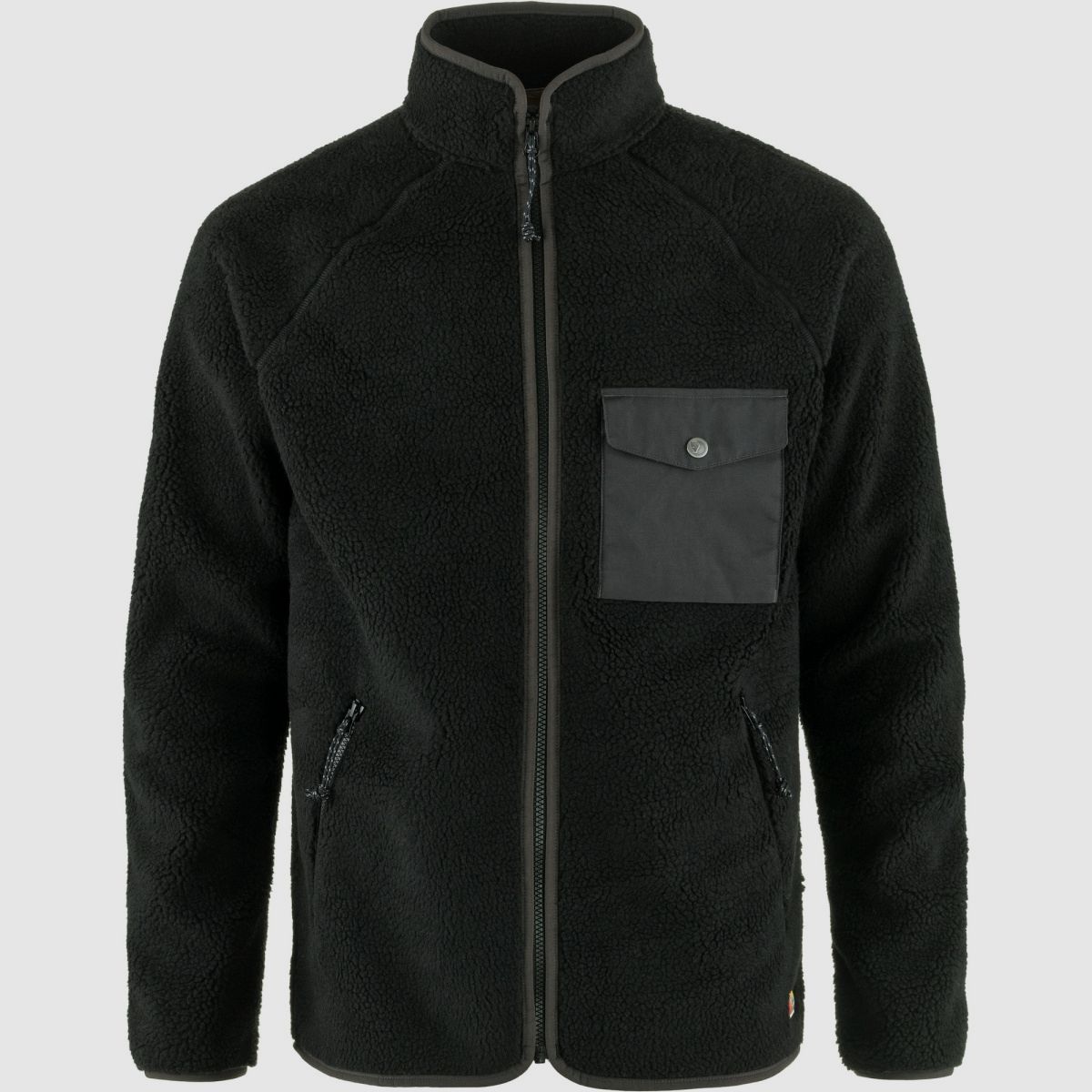 FJÄLLRÄVEN Vardag Pile Fleece Black Dark Grey