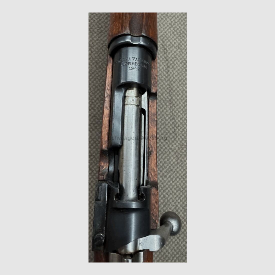 Svezia Carabina Husqvarna Fabbricazione Aktiebolag 1942 6,5x55Svedese