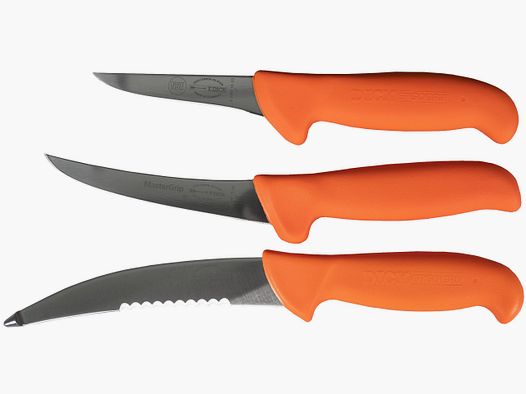 Grube Zestaw Noży Ergogrip Outdoor 3-częściowy