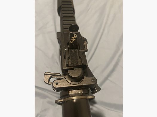 Heckler & Koch MR223 Kimme, Korn!