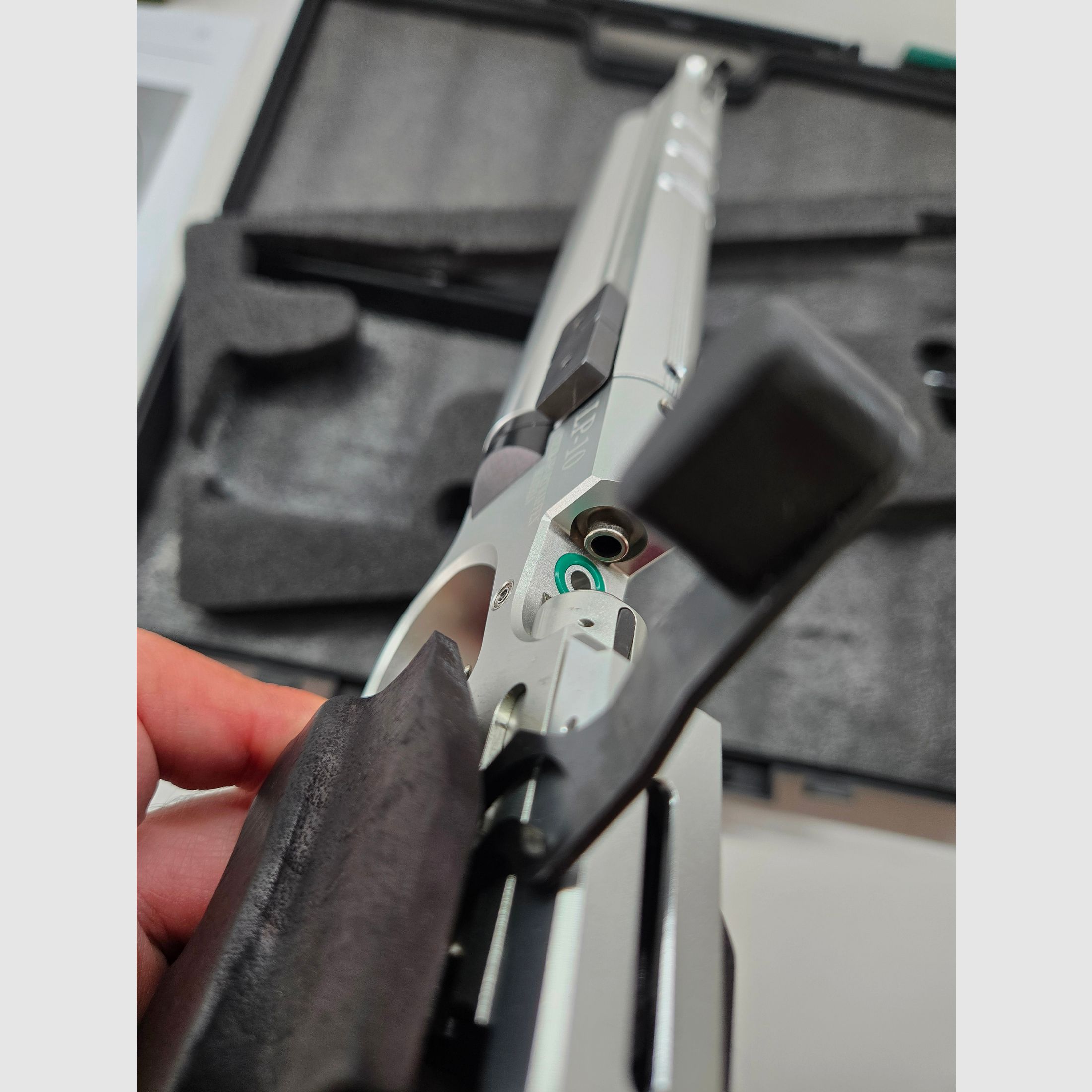 Steyr LP 10 with Rink grip