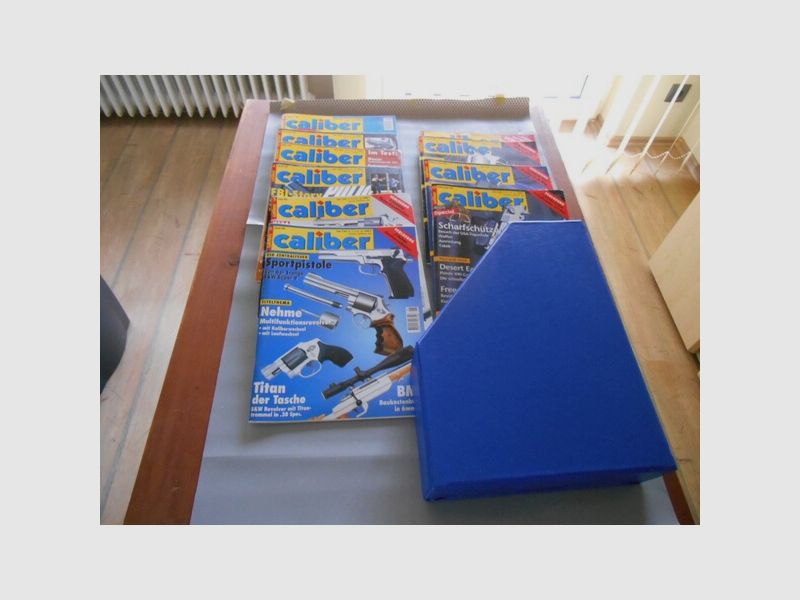 Caliber Zeitschriften mit Schuber, Jahrgang 1999
